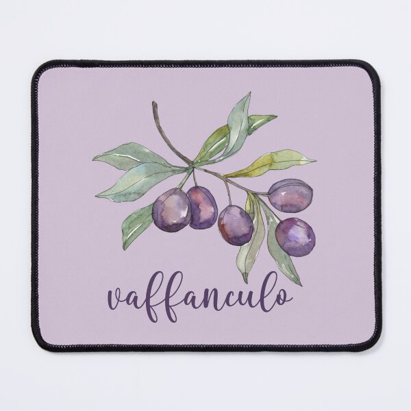 Item preview, Vaffanculo Olive Charm: Italian Humor designed and sold by EmeraldeaArt.