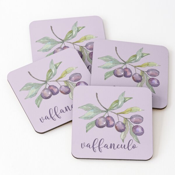Item preview, Vaffanculo Olive Charm: Italian Humor designed and sold by EmeraldeaArt.