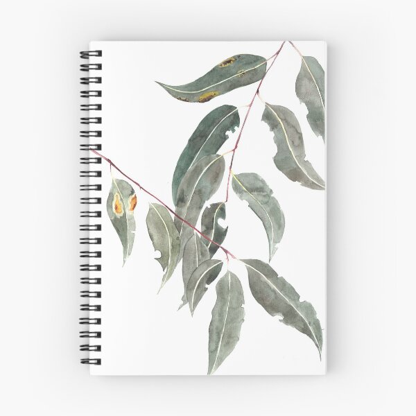 Item preview, Gum leaves watercolour Australian native designed and sold by madirosedesigns.