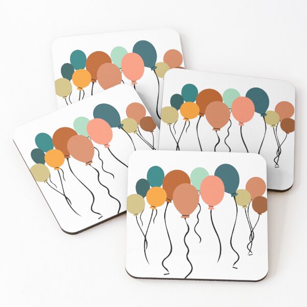 Item preview, Colorful Balloons - Festive and Fun Digital Art designed and sold by SARANAE.