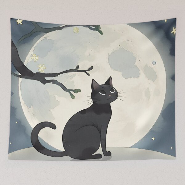 Item preview, Under a Full Blue Moon  designed and sold by Wild Blue Designs NZ.