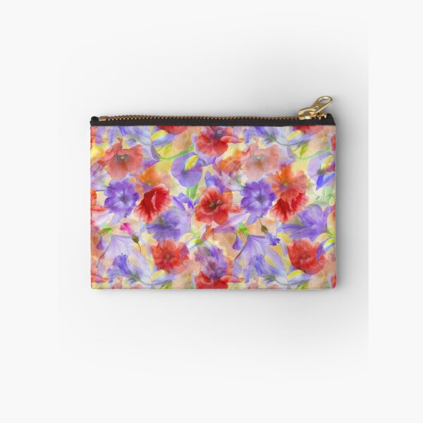 Item preview, Merged Matched Bouquet of Petunias Iris Poppies designed and sold by Tina Veenstra.
