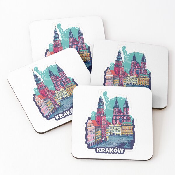 Item preview, Krakow Sticker, Magnet, Poster | Kraków Detailed Sticker designed and sold by Zibis09.
