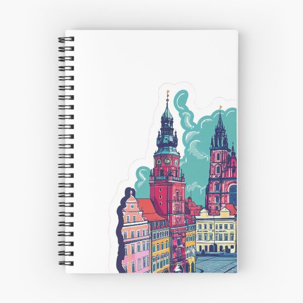 Item preview, Krakow Sticker, Magnet, Poster | Kraków Detailed Sticker designed and sold by Zibis09.