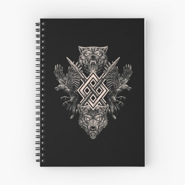 Item preview, 103 Viking Wolf Raven Of Odin Geri Freki Huginn Muninn Norse Mythology  Gungnir	 designed and sold by vaplitukh86.