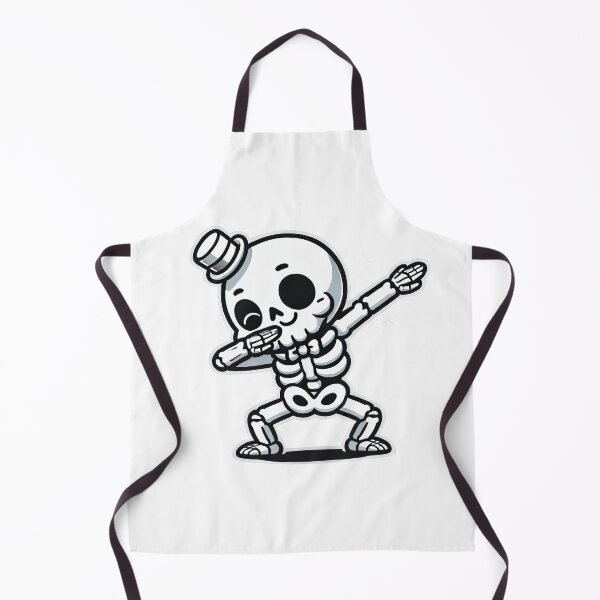 Item preview, Dabbing Skeleton with Top Hat Cartoon Design designed and sold by NTTWJIYA.