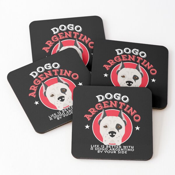 Item preview, Life is better with a dogo argentino by your side designed and sold by Peerless-Prime.