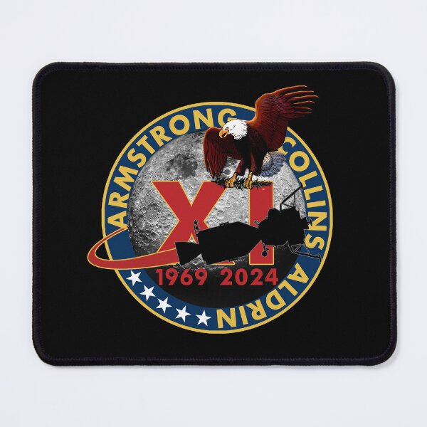 Item preview, Apollo 11 - celebrate the 55th anniversary of moon landing designed and sold by CONTACT LIGHT.