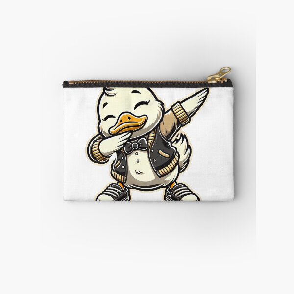 Item preview, Hipster Dabbing Duck Cartoon Design designed and sold by NTTWJIYA.