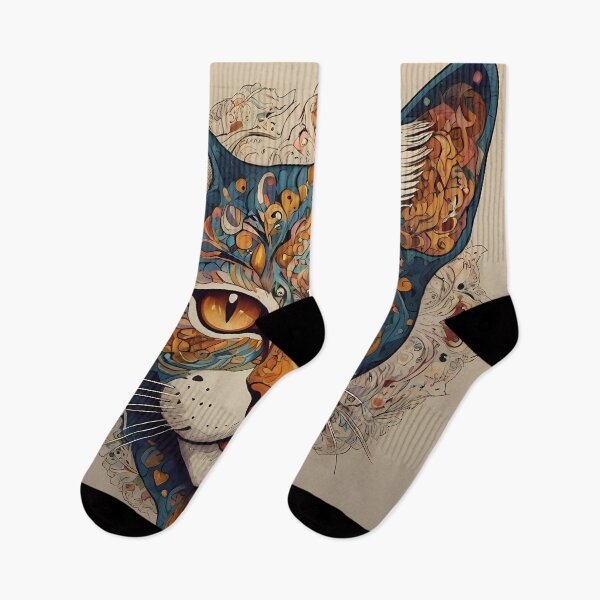 Item preview, Intricate Cat Mandala Designs - Unique Artistic Collection designed and sold by OzzFrequency.
