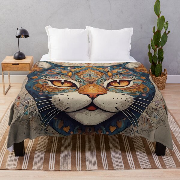 Item preview, Intricate Cat Mandala Designs - Unique Artistic Collection designed and sold by OzzFrequency.