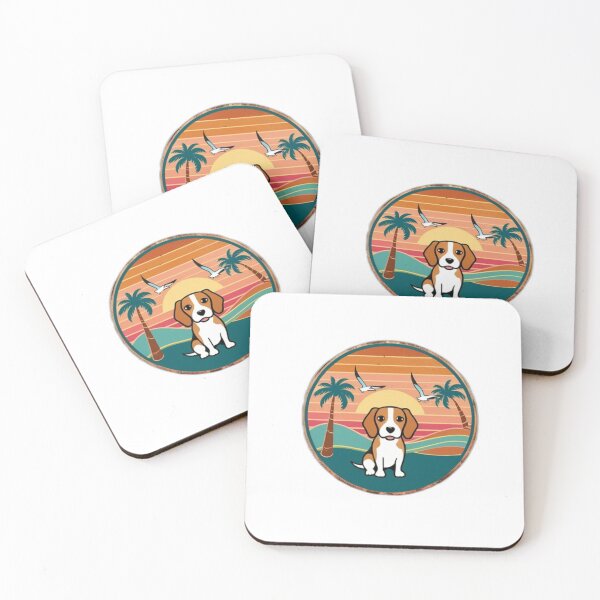 Item preview, Sunny Beagle Emblem designed and sold by NeatThingLover.