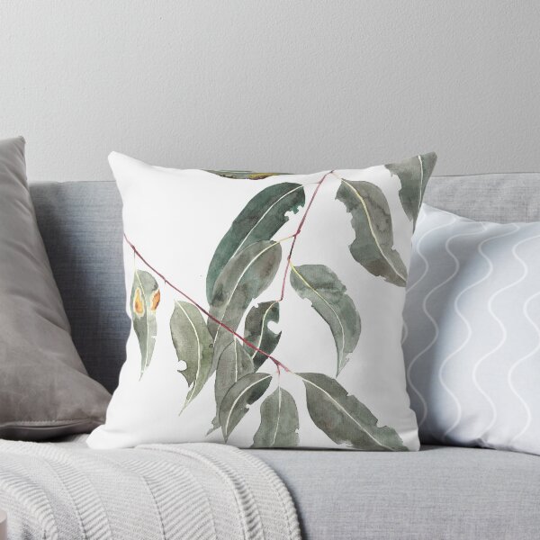 Item preview, Gum leaves watercolour Australian native designed and sold by madirosedesigns.
