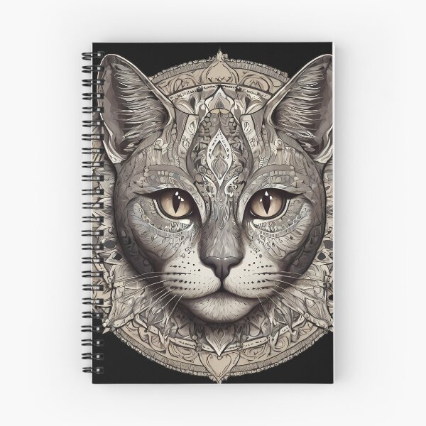 Item preview, Intricate Cat Mandala Designs - Unique Artistic Collection designed and sold by OzzFrequency.