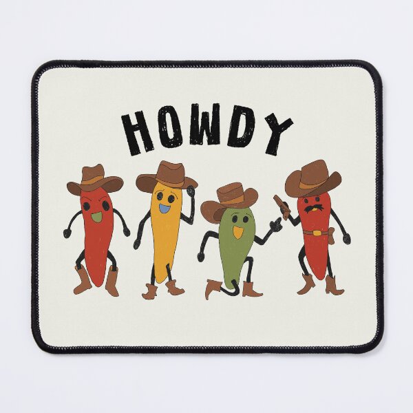 Item preview, Howdy Silly Peppers designed and sold by SillyPeppers.
