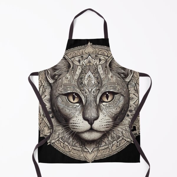 Item preview, Intricate Cat Mandala Designs - Unique Artistic Collection designed and sold by OzzFrequency.