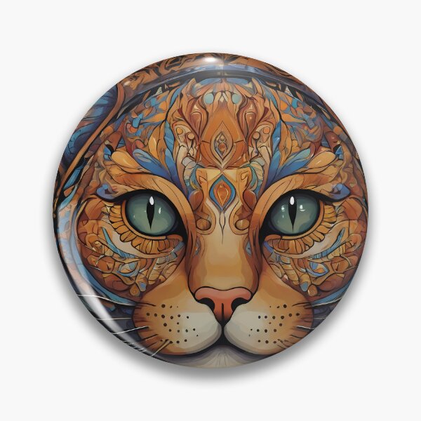 Item preview, Intricate Cat Mandala Designs - Unique Artistic Collection designed and sold by OzzFrequency.