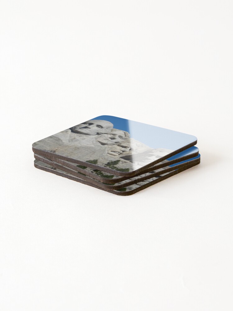 Thumbnail 4 of 5, Coasters (Set of 4), Mount Rushmore designed and sold by Rorymacve.