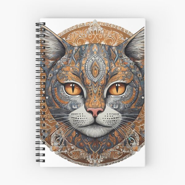 Item preview, Intricate Cat Mandala Designs - Unique Artistic Collection designed and sold by OzzFrequency.