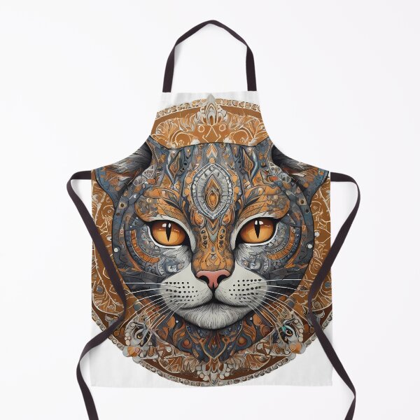 Item preview, Intricate Cat Mandala Designs - Unique Artistic Collection designed and sold by OzzFrequency.