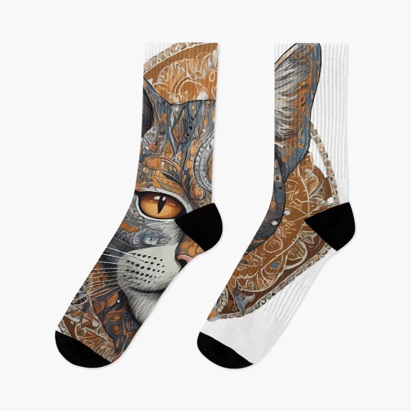 Item preview, Intricate Cat Mandala Designs - Unique Artistic Collection designed and sold by OzzFrequency.