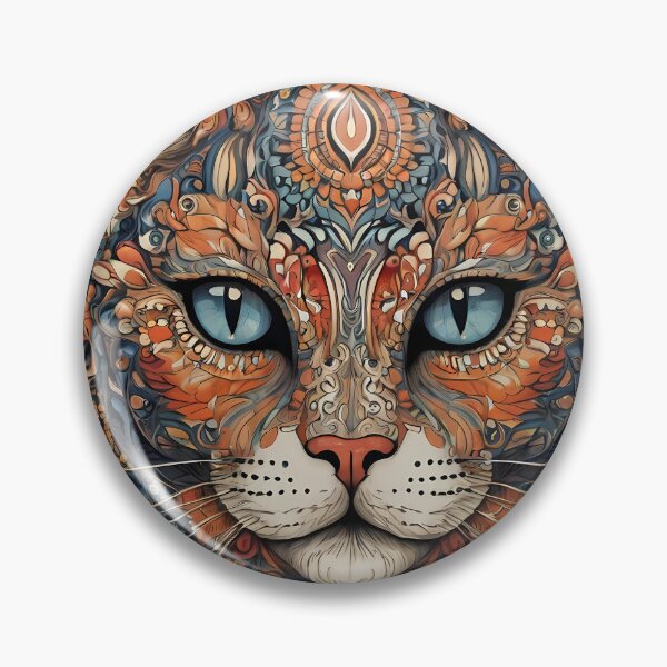 Item preview, Intricate Cat Mandala Designs - Unique Artistic Collection designed and sold by OzzFrequency.