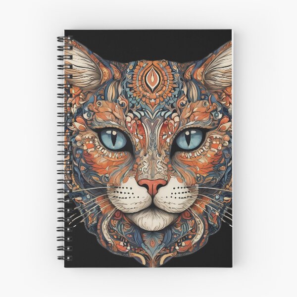 Item preview, Intricate Cat Mandala Designs - Unique Artistic Collection designed and sold by OzzFrequency.
