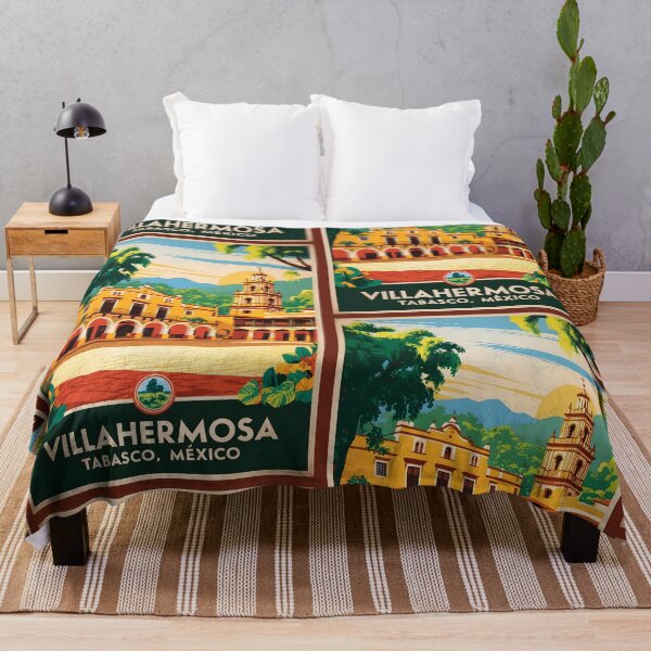Item preview, Villahermosa Tabasco Mexico Vintage Travel Tourism  designed and sold by TravelersGems.