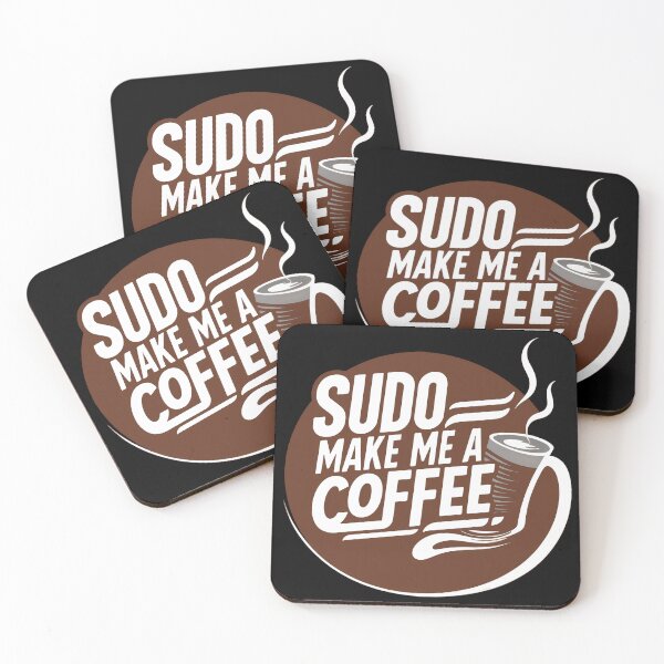 Item preview, sudo make me a coffee designed and sold by Serene-Hue-Code.