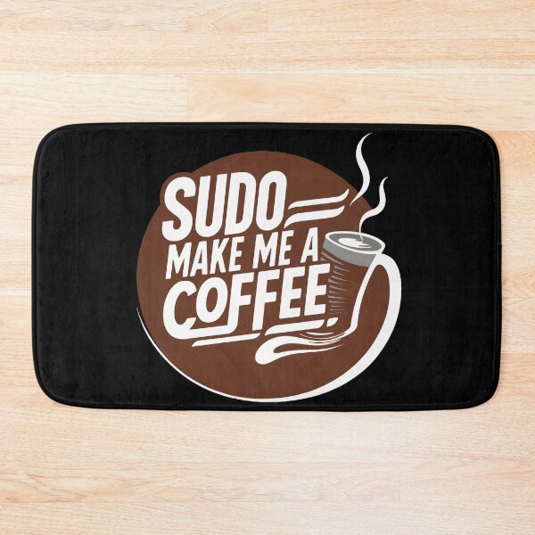 Item preview, sudo make me a coffee designed and sold by Serene-Hue-Code.