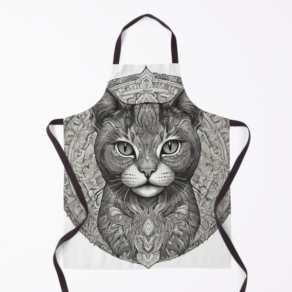 Item preview, Intricate Cat Mandala Designs - Unique Artistic Collection designed and sold by OzzFrequency.