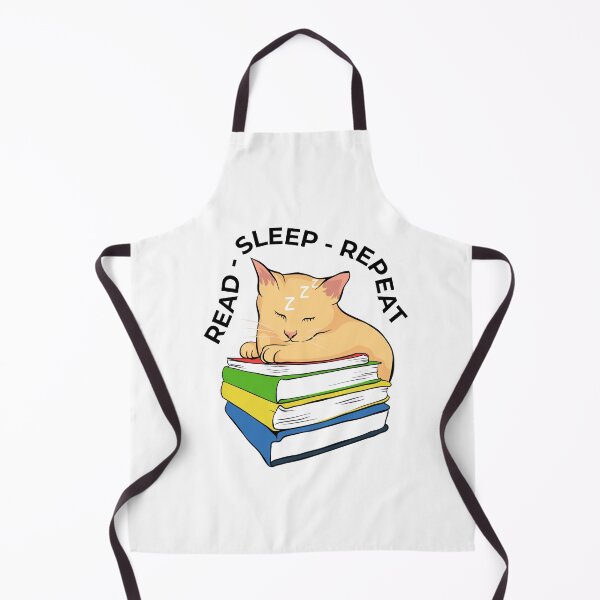 Item preview, Read Sleep Repeat (Cat Sleeping On Books) designed and sold by Starstacks.