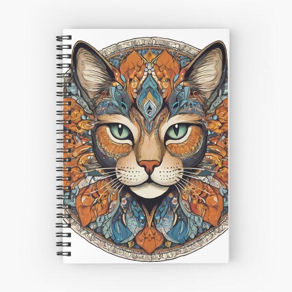 Item preview, Intricate Cat Mandala Designs - Unique Artistic Collection designed and sold by OzzFrequency.