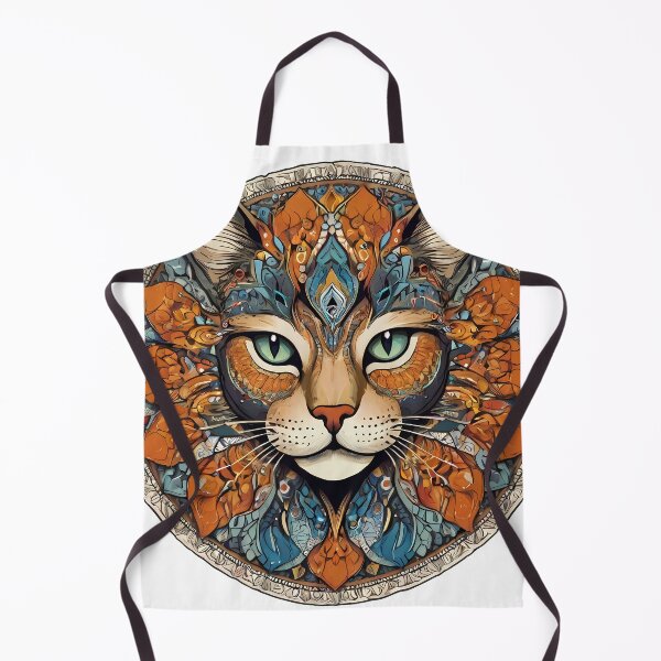 Item preview, Intricate Cat Mandala Designs - Unique Artistic Collection designed and sold by OzzFrequency.
