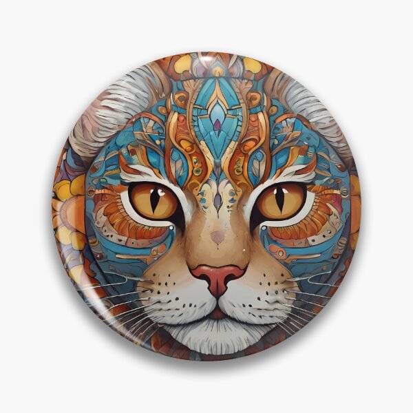 Item preview, Intricate Cat Mandala Designs - Unique Artistic Collection designed and sold by OzzFrequency.
