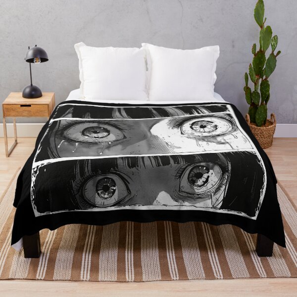 Item preview, what have i done - black and white horror manga anime girl designed and sold by ForsakenFrames.