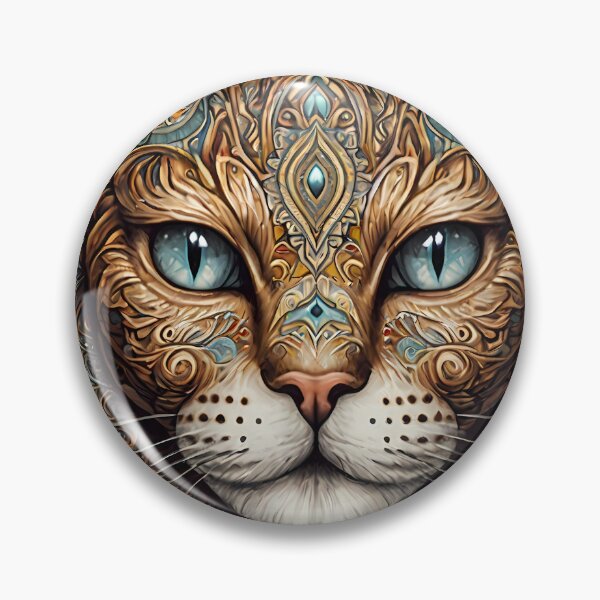 Item preview, Intricate Cat Mandala Designs - Unique Artistic Collection designed and sold by OzzFrequency.