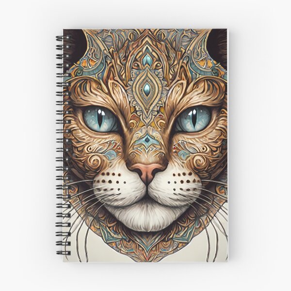 Item preview, Intricate Cat Mandala Designs - Unique Artistic Collection designed and sold by OzzFrequency.