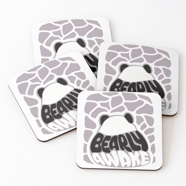 Item preview, Bearly awake panda  designed and sold by artsomenautte.