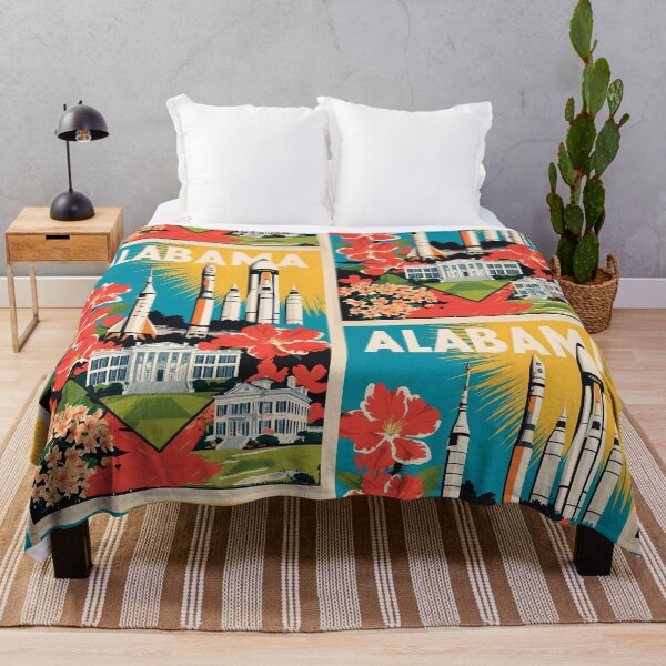 Item preview, Alabama USA American Vintage Travel Tourism  designed and sold by TravelersGems.