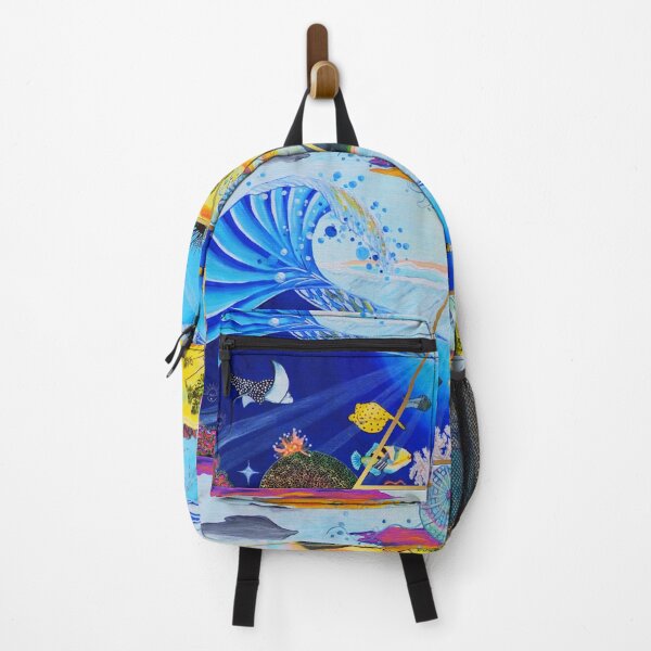Item preview, Original Art,  beach and tropical sunset designed and sold by GabiVitryArt.