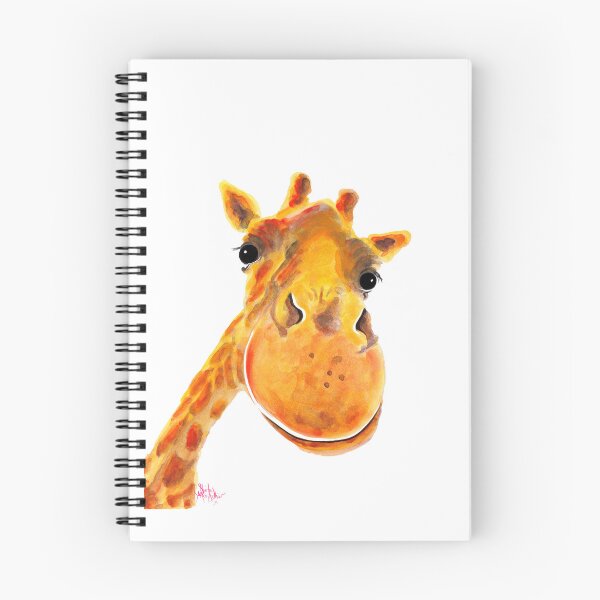 Item preview, GiRaFFe Zoo ANiMaL PRiNTS ' BeNNY ' GiRaFFe GiFTS BY SHiRLeY MaCARTHuR designed and sold by Shirley MacArthur Art.