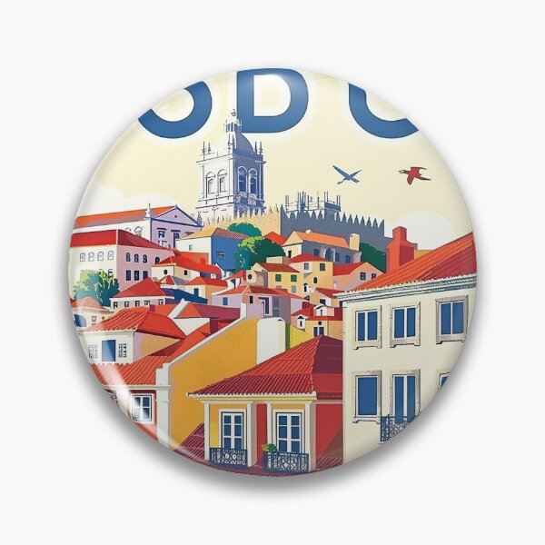 Item preview, Lisbon Print Lisbon Art  designed and sold by nomiraclehere.