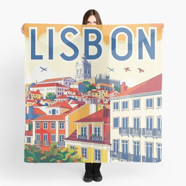 Item preview, Lisbon Print Lisbon Art  designed and sold by nomiraclehere.