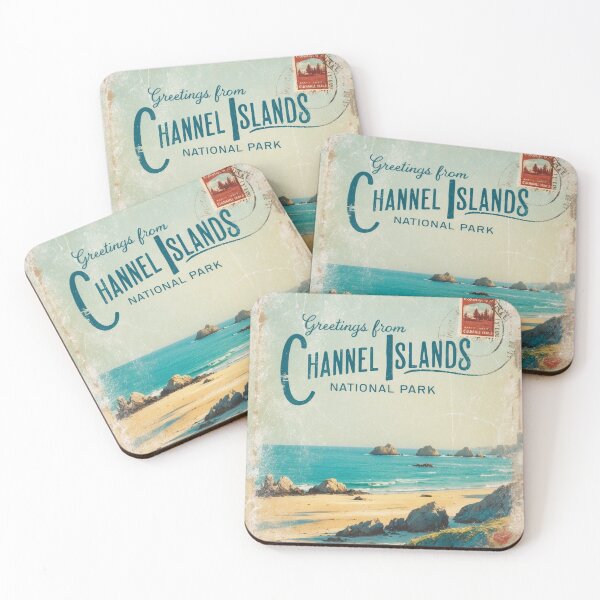Item preview, Channel Islands National Park Postcard Vintage Retro Travel designed and sold by TravelPostcardGems.