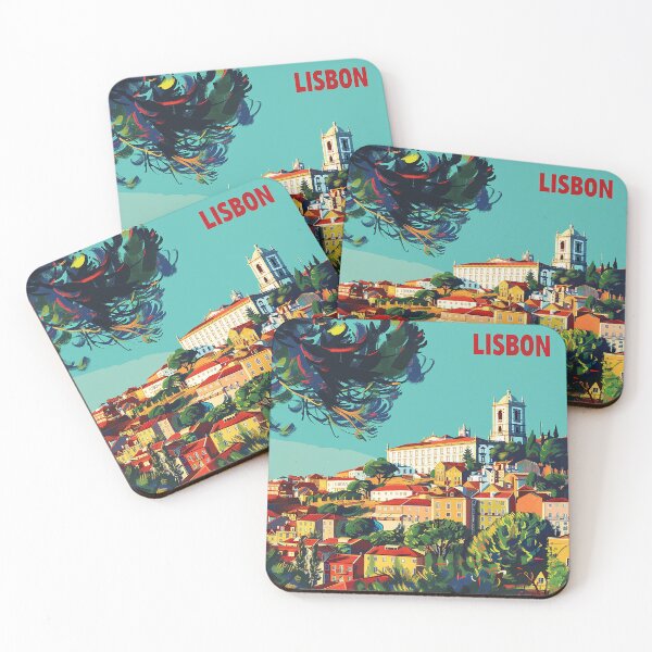Item preview, Lisbon Print Lisbon Art  designed and sold by nomiraclehere.