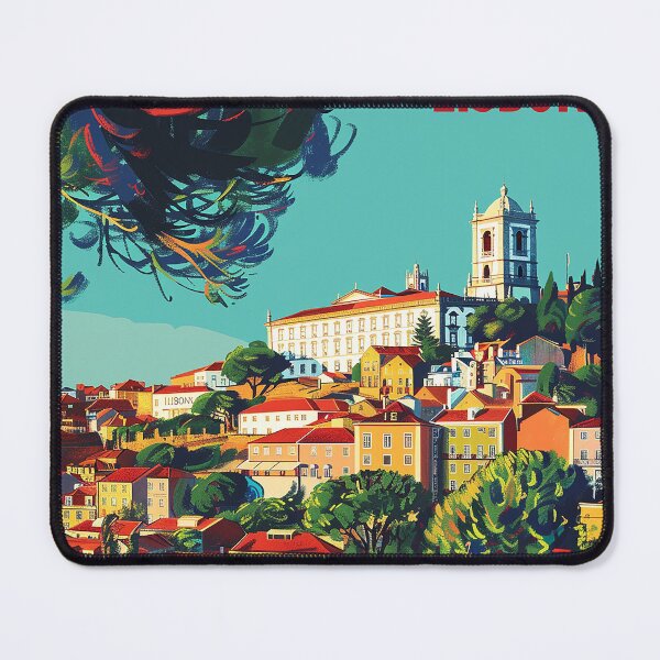 Item preview, Lisbon Print Lisbon Art  designed and sold by nomiraclehere.