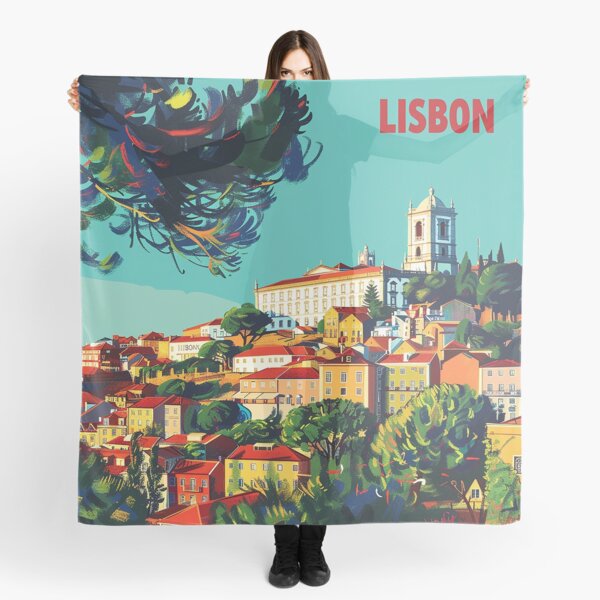 Item preview, Lisbon Print Lisbon Art  designed and sold by nomiraclehere.