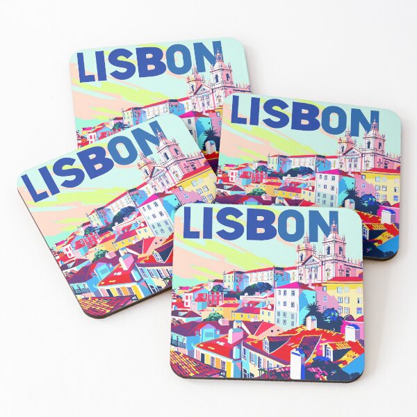 Item preview, Lisbon Print Lisbon Art  designed and sold by nomiraclehere.