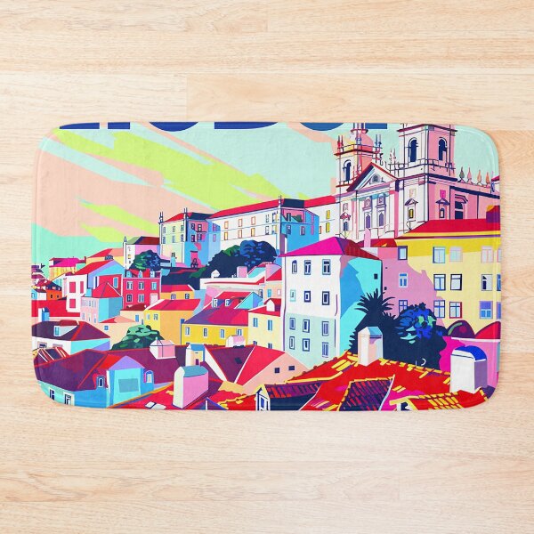 Item preview, Lisbon Print Lisbon Art  designed and sold by nomiraclehere.